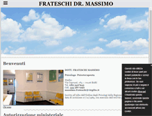 Tablet Screenshot of frateschimassimo.com